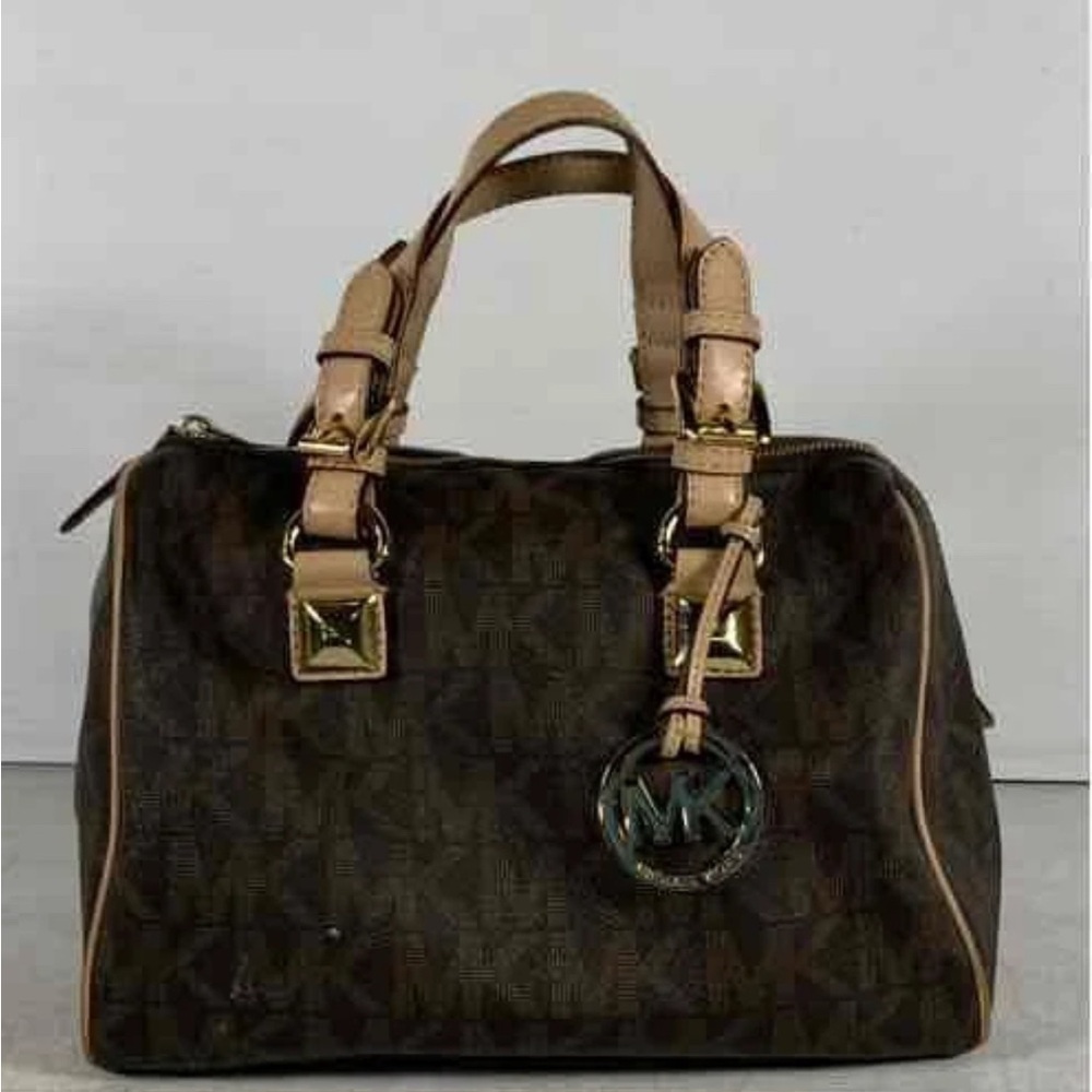 Michael Kors Brown Satchel Bag